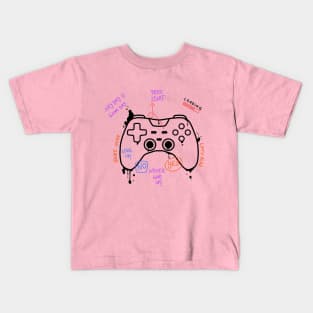 PlayStation Remote controller Black Kids T-Shirt